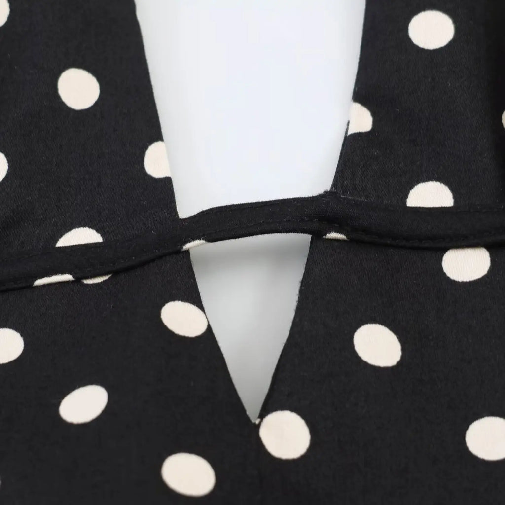 BSAY New Retro Polka Dot Halter Neck Mini Dresses Sexy Backless Tie Neck A-Line Short Dress Summer Beach Party Outfit