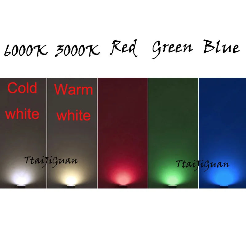 Outdoor Lighting 10W 6W 3W Garden Yard Step Stairs Floor Deck LED Recessed Inground Lamps LED Underground Spotlight AC220V 110V