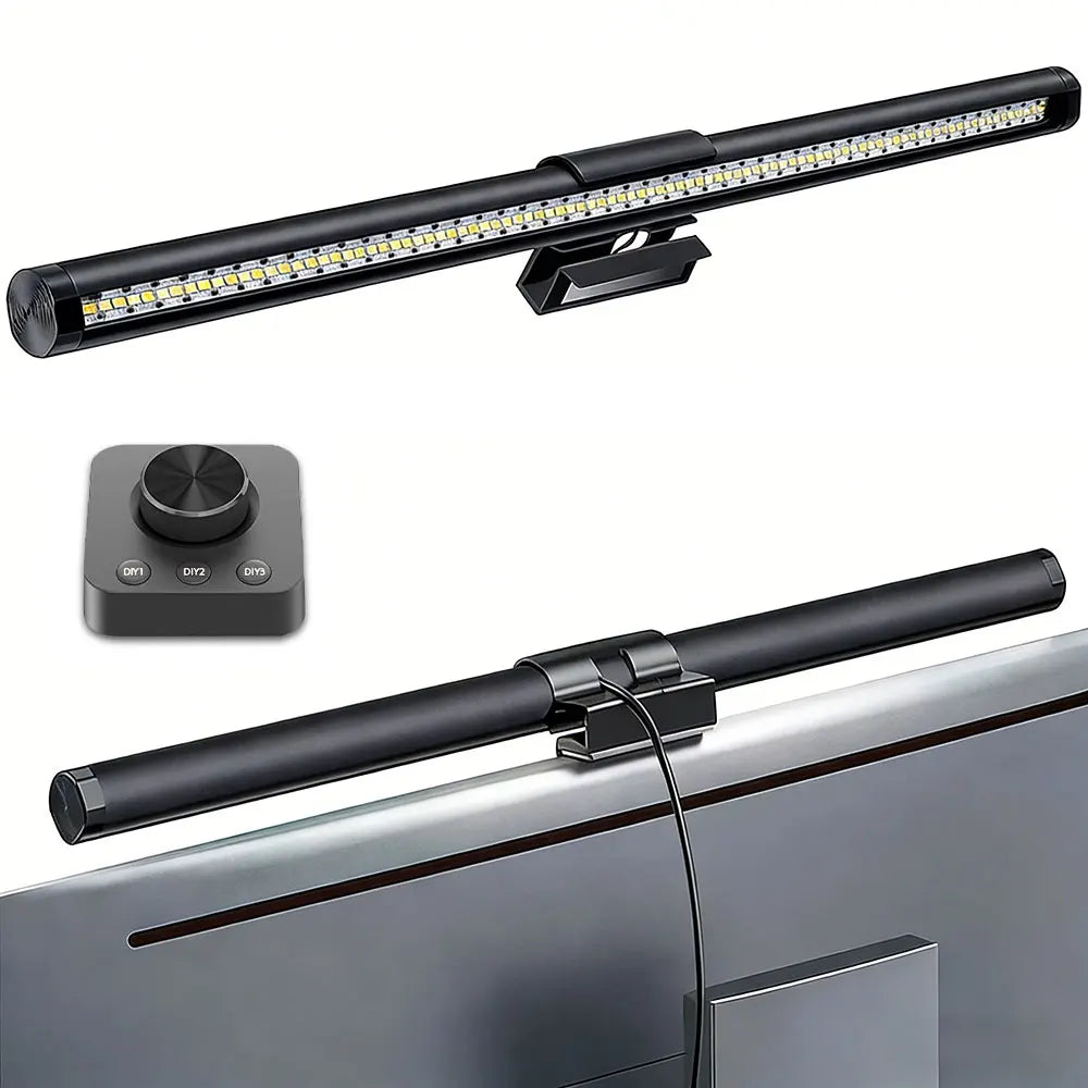 Smart RGB Monitor Light Bar Led Lights Wifi Dimmable Setup Gaming Room Decor Lightbar PC Screen Hanging Remote Control Desk Lamp