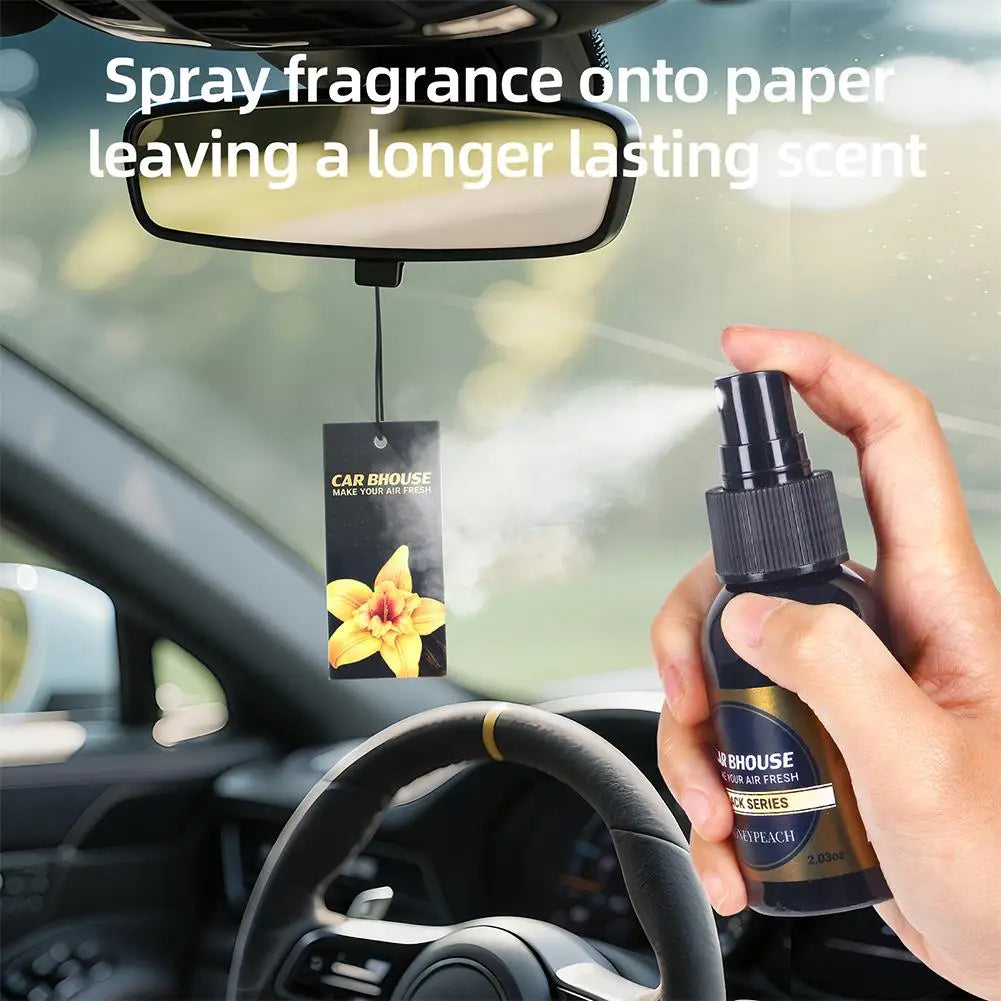 Car Air Freshener Hand Spray Perfume Long Time Air Freshener Home Furnishing Air Purification Deodorization Spray ﻿