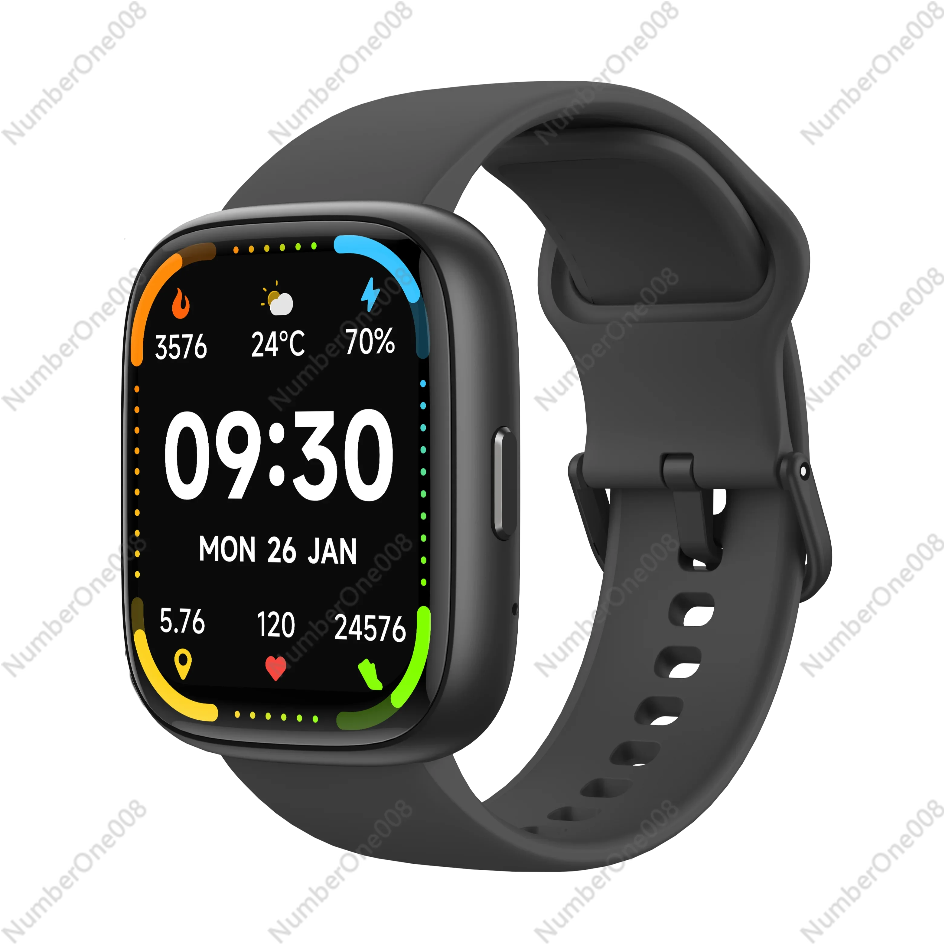 1.83inch IP68 Sports Smart Watch Health Sports Tracker Heart Rate Sleep Monitor High Quality Electronic Products