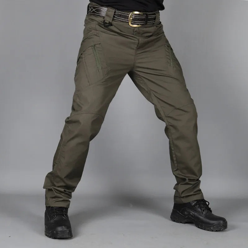 Tactical Cargo Pants Men Combat Trousers Cargo Pants Multiple Pockets Working Hiking Casual Men's Trousers Plus Size 6XL