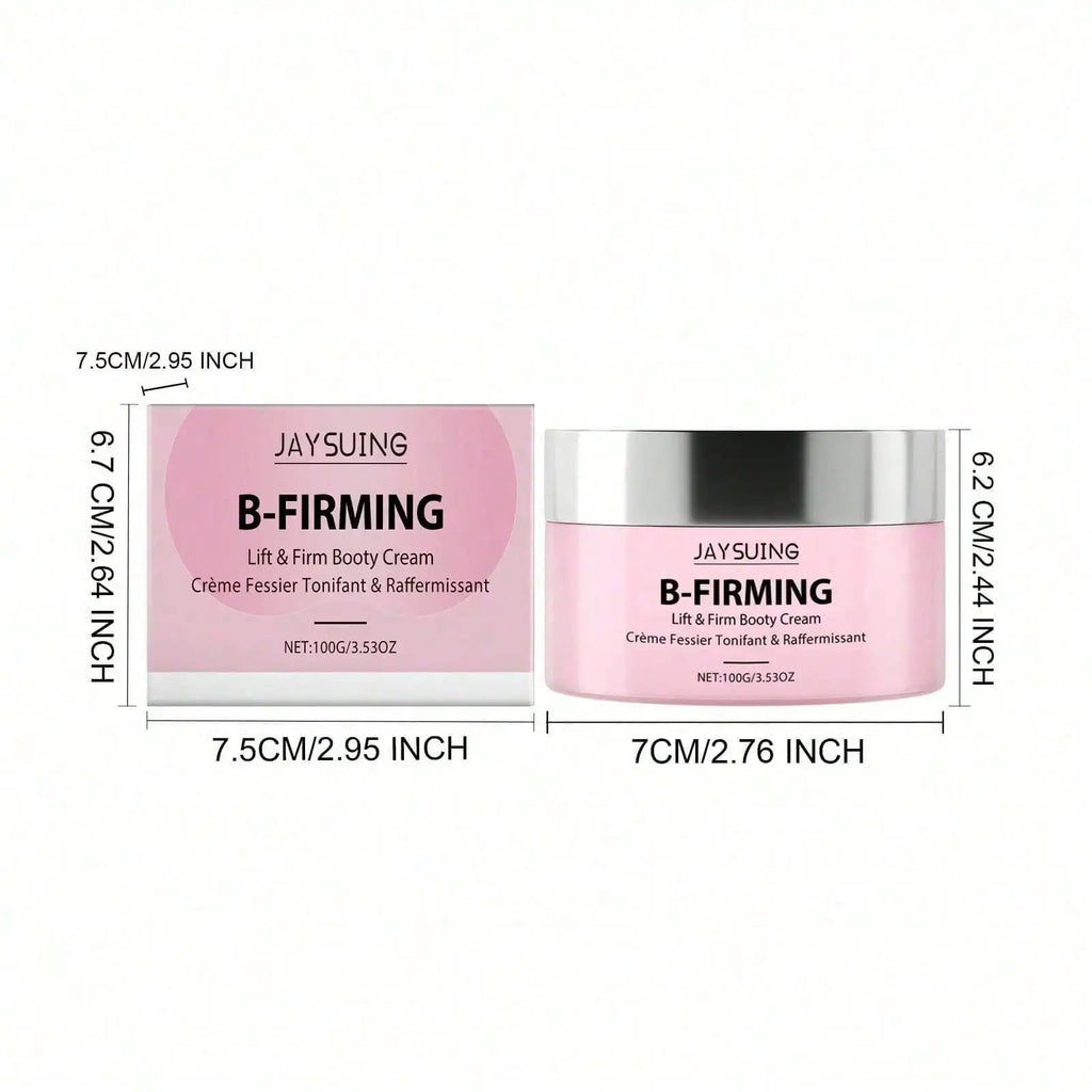 B-TIGHT Lift & Firm Booty Mask, Butt & Thighs Firming Cream with Caffeine & Brazilian Peppertree Extract, Helps Smooth Skin Texture, Body Skincare, Ideal Birthday Beauty Gift for Women