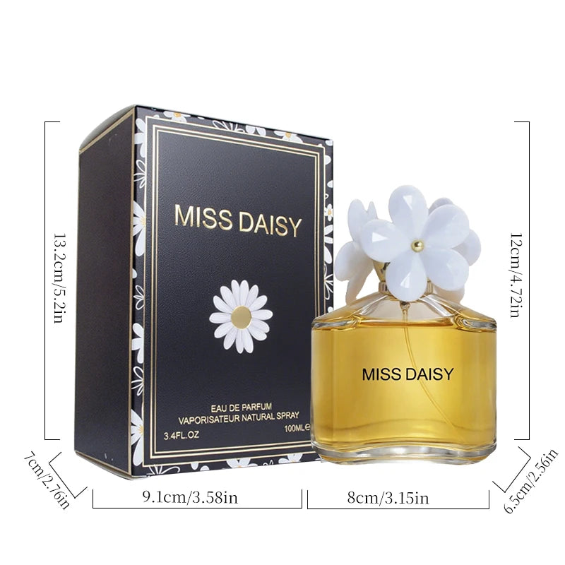 Daisy Eau De Toilette for Women - Classic Floral & Fruity Fragrance - Violet Leaf, Grapefruit & Vanilla - Long-lasting Fragrance