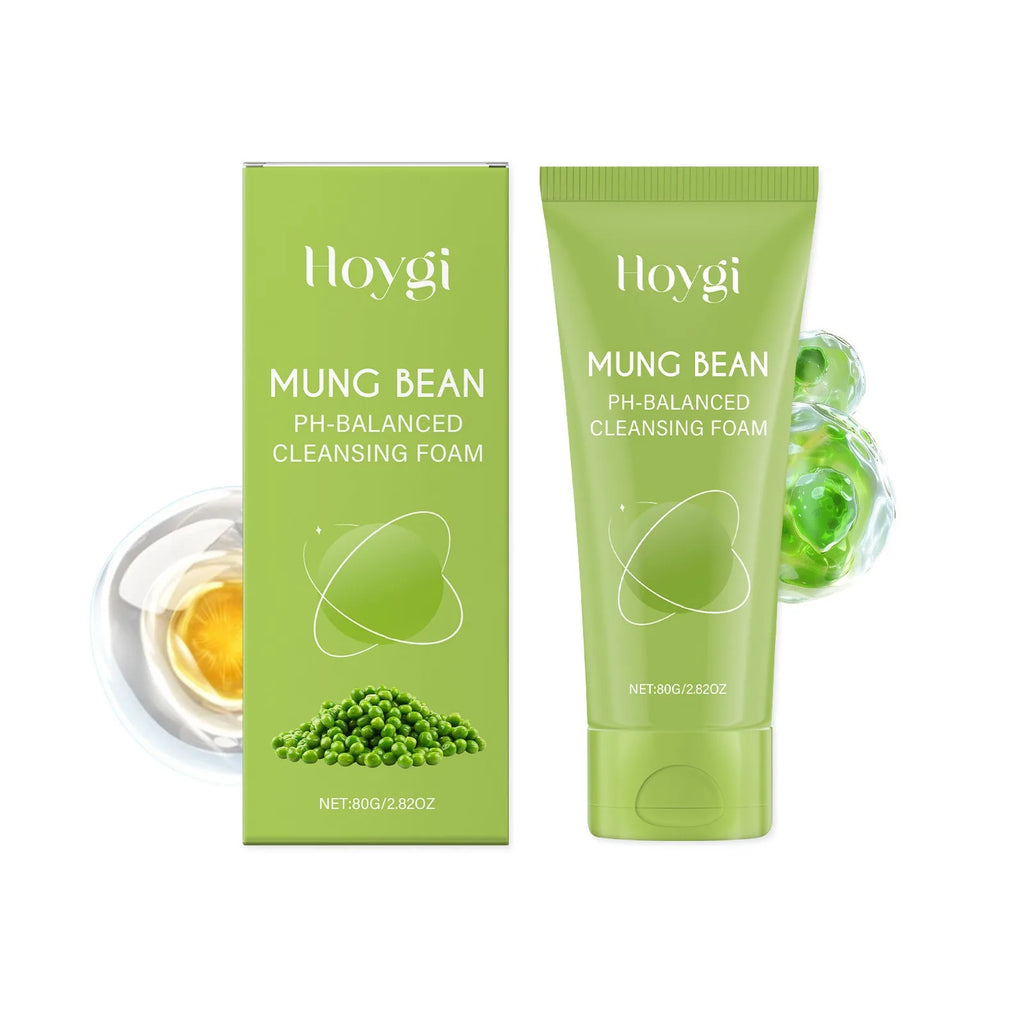 Mung Bean Hydrating Facial Cleanser Gentle Pore Cleansing Soft Non-Tightening Skincare Bridal Wedding Day Prep Essential