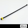 Black Pipe Water Supply Hose Faucet Water Heater Water Pipe Heater Pipe Toilet Connection Water Inlet Pipe 30-80cm Fittings