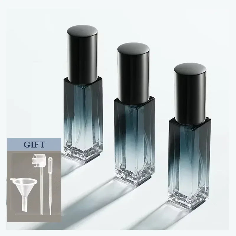 3PCS 10ml 20ml Perfume Spray Bottle Empty Glass Atomizer Travel Cosmetic Bottl Sample Vials Refillable Drop Shipping Wholesale