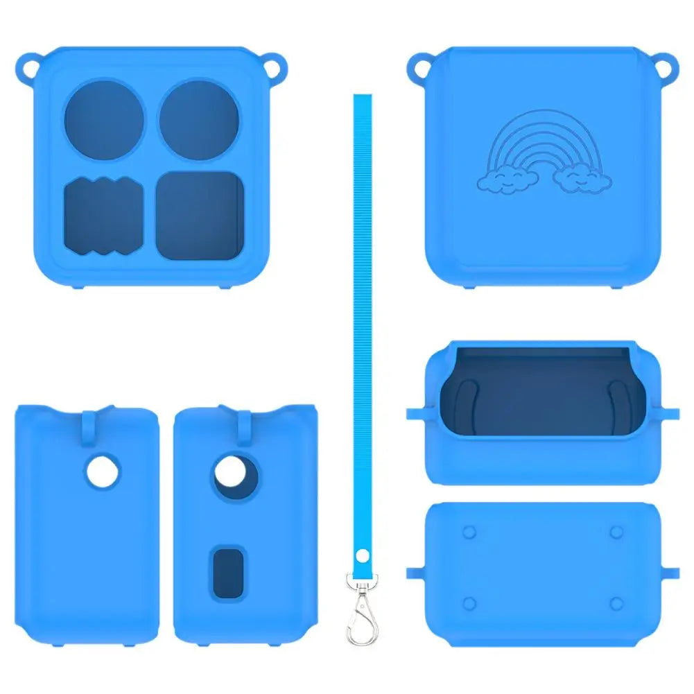 Small Audio Player For Yoto Mini, 360° Shockproof Cover with Lanyard, Lightweight Protector with Waterproof Stain-Resistant