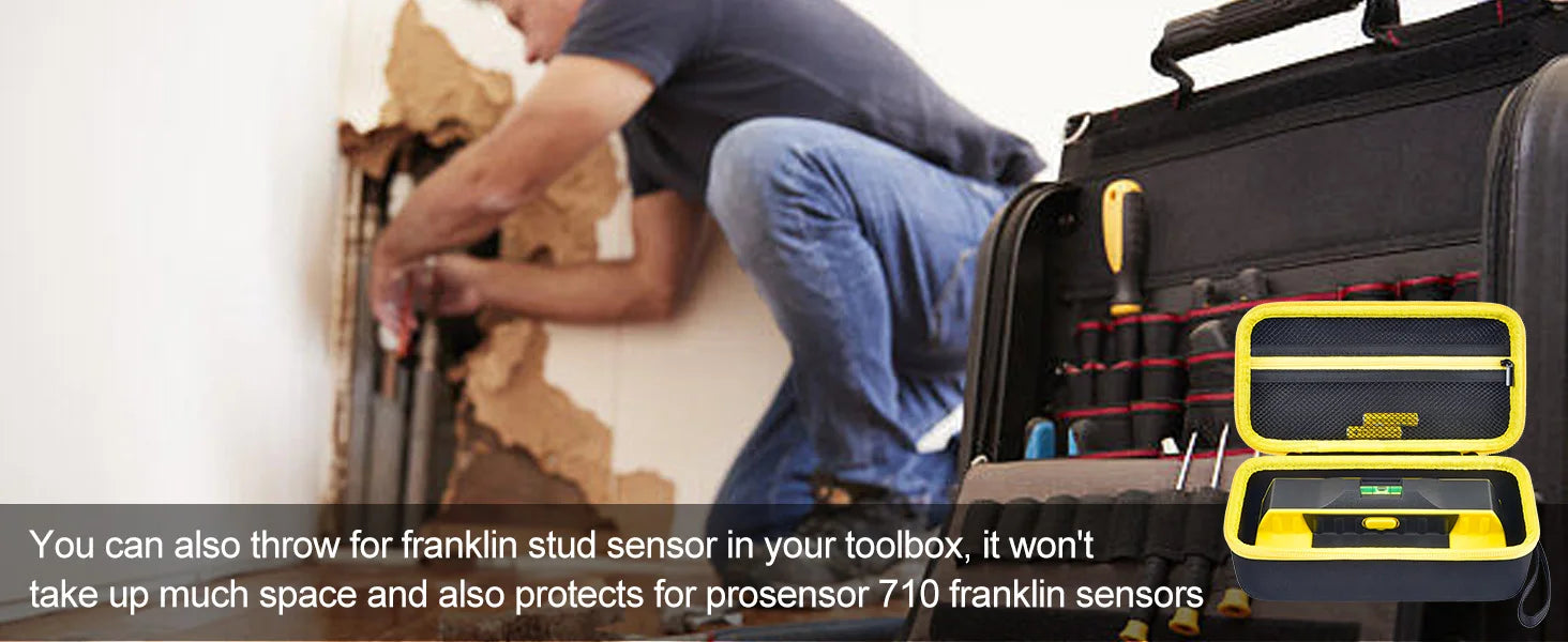 Case Compatible with Franklin Sensors ProSensor M210 710PRO 710 Professional Stud Finder. Carrying Travel Storage Bag Holder