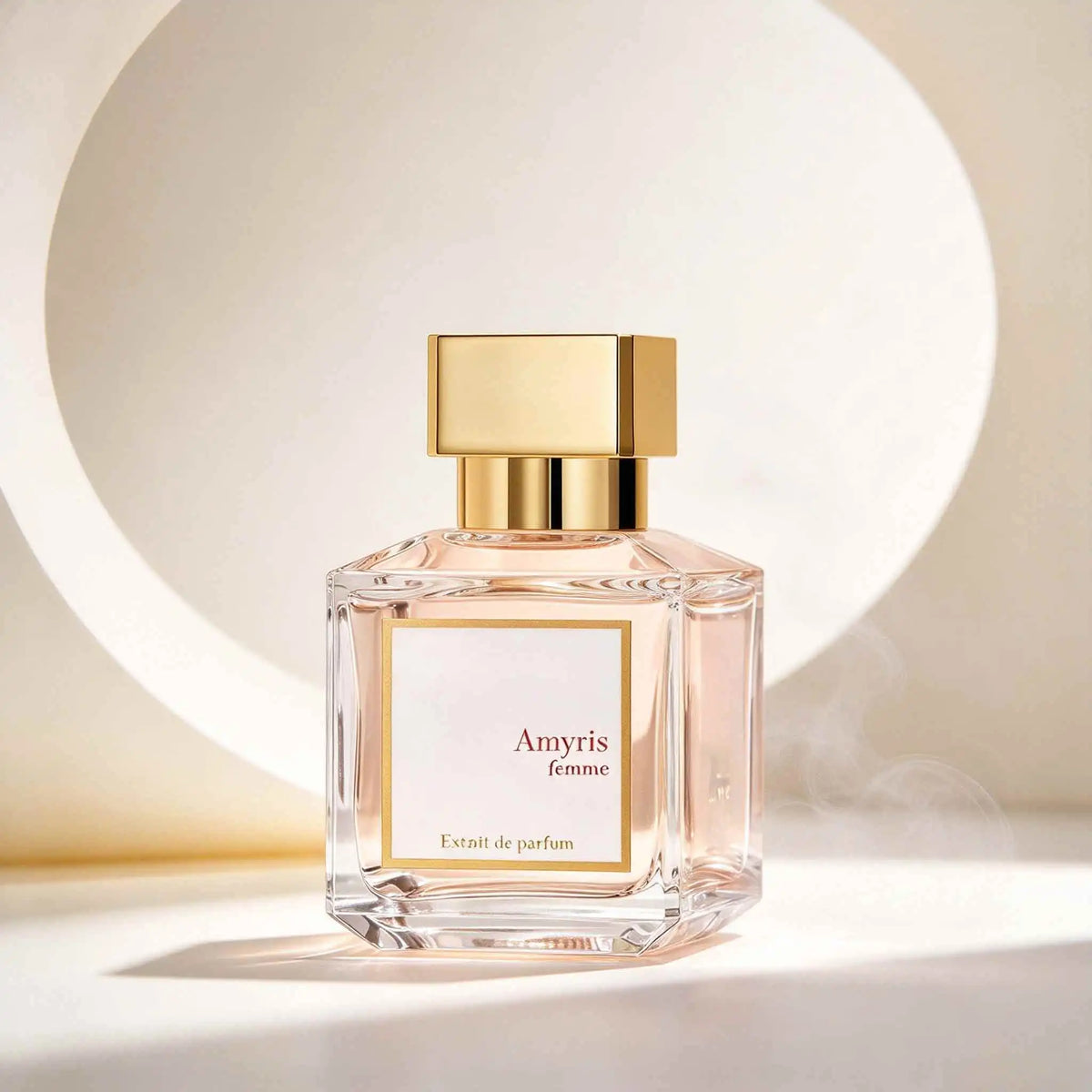 Amyris Femme Women’s Perfume 70Ml,Layered Woody Floral Fragrance,Lemon Blossom, Pear Accord、Amyris Oil, Musk, Amber Accord，Square Clear Glass Bottle With Gilded Cap, White And Gold Gift Box，As Premium Gift