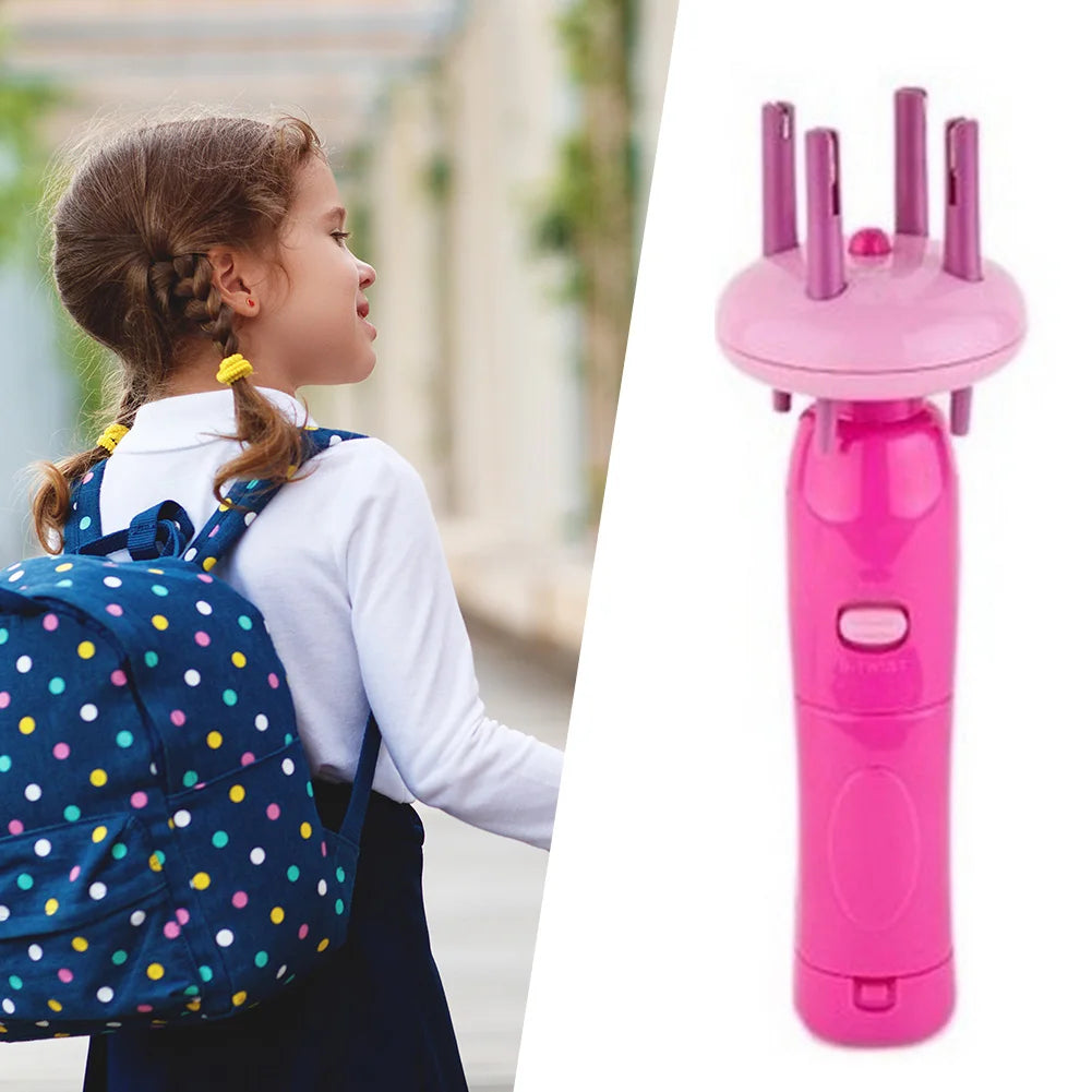 Electronic Automatic DIY Stylish Hairstyle Tool Suitable for Lazy People to Shape Beautifully Twist Braid Machine Gadget