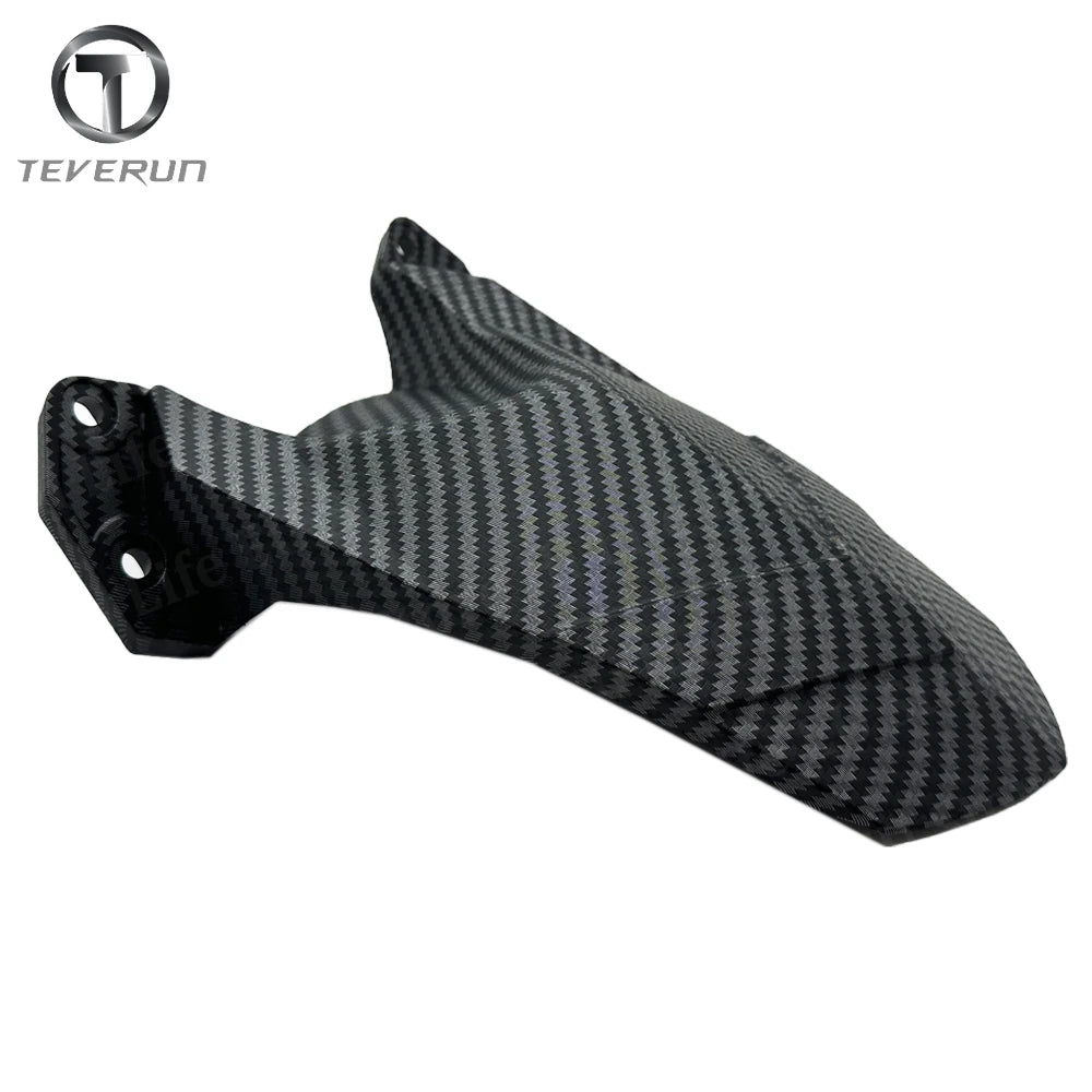 Original Teverun Fighter Mini Carbon Fiber Front Fender for Teverun Fighter Mini Pro Extended Rear Mudguard for Fighter Mini