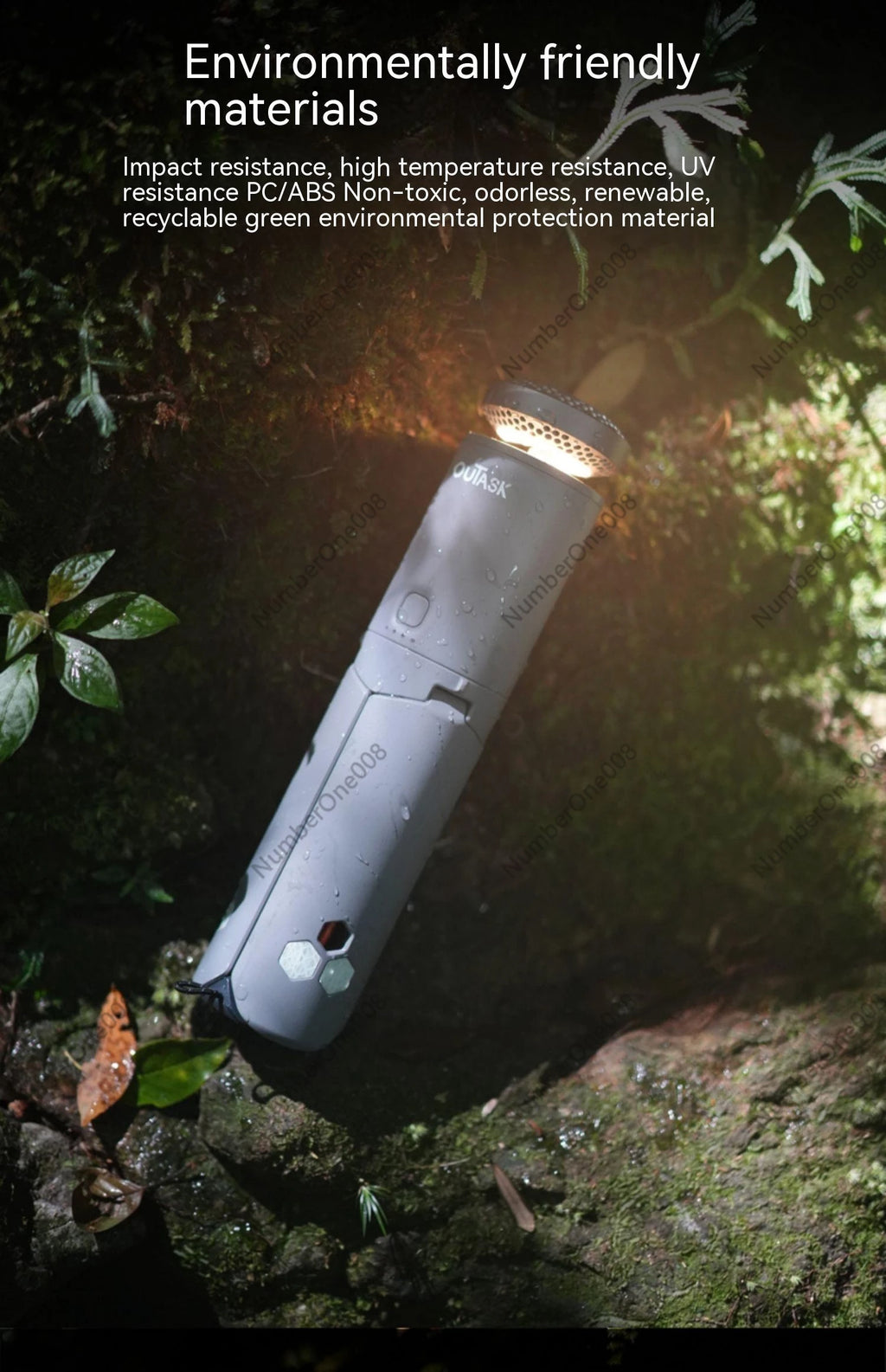 Telescopic Lantern All Terrain Outdoor Multifunctional Camping Light Phone Charging Treasure Travel Emergency Tent Lamps