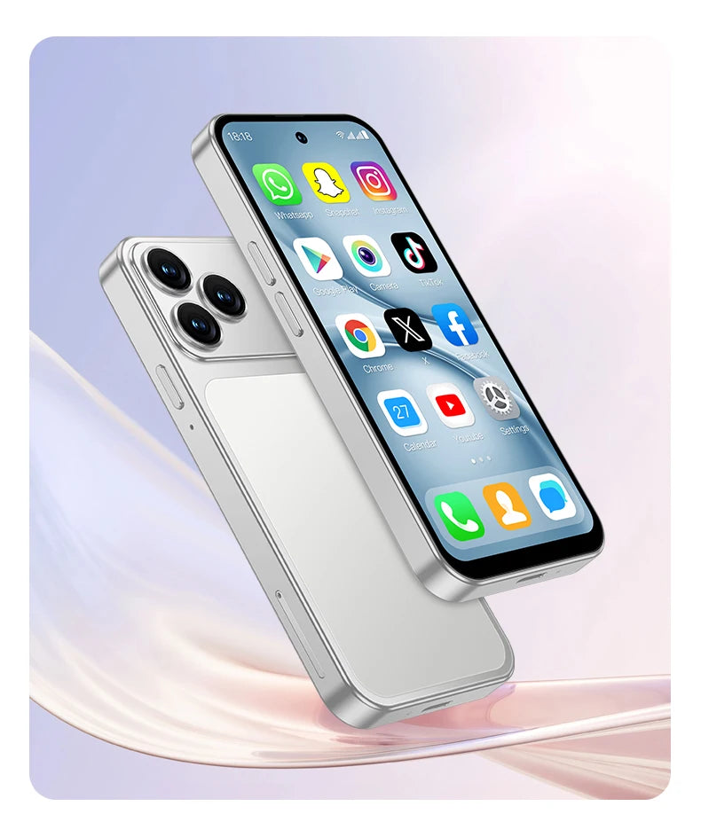 SERVO S45 PRO 4G LTE Mini Smartphone 4.5" Screen Android10.0 OS 3GB+64GB WiFi Hotspot 2MP Camera 2 SIM Card Pocket Smart Phones