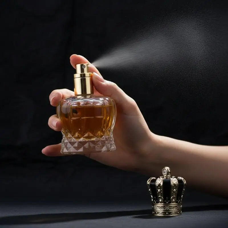 50/100ml Premium Perfume Bottle Clear Thickened Glass Empty Spray Bottle Crimp Nick Bayonet Bottle Need A Tool