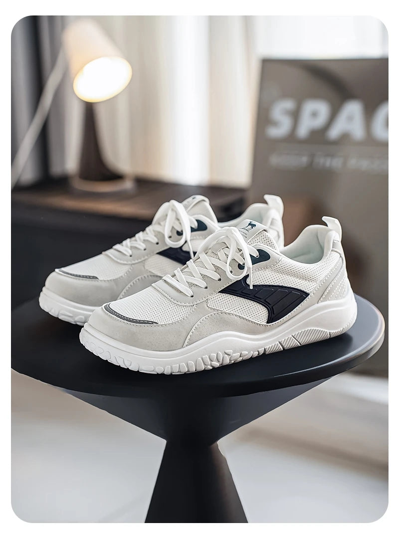 Mens Casual Shoes Wide Toe Box Outdoor Lightweight Running Sneakers Mesh Anti-slip Soft Fashion Men's Shoes