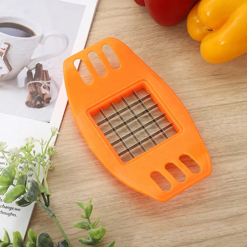 Multifunctional Potato Slicer Cutter Chopper, French Fries Maker Vegetable Fruit Cutting Tool Home Kitchen Gadgets Accessories