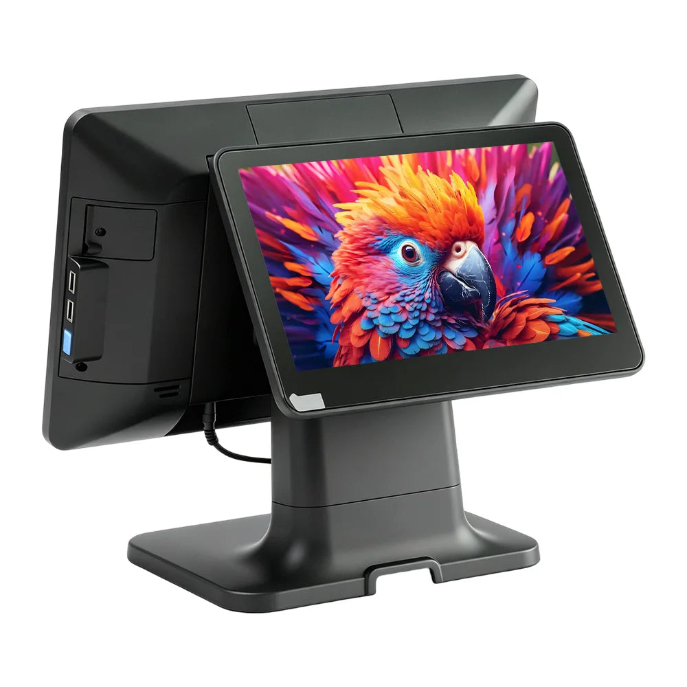 New Design YJ-T3 I5 CPU 8G RAM 256G SSD Touch Dual Screen Cash Register Pos Systems Pos Machine Point Of Sale