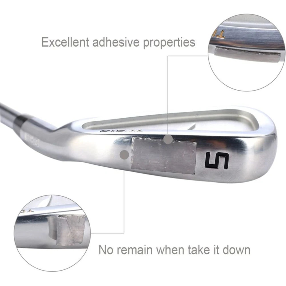 1 Roll Golf Adhesive Lead Tape Lead Weights Golf Club Tennis Racket Iron Putter Tennis Badminton Racket Lead Weight Tape