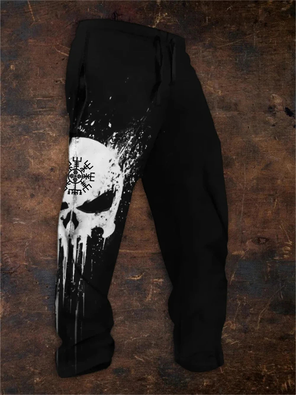 Men's Casual Pants Shark A 3d Printed men's New Winter Pants Fashion men's Loose Casual Pocket Pull Rope Sports Pants