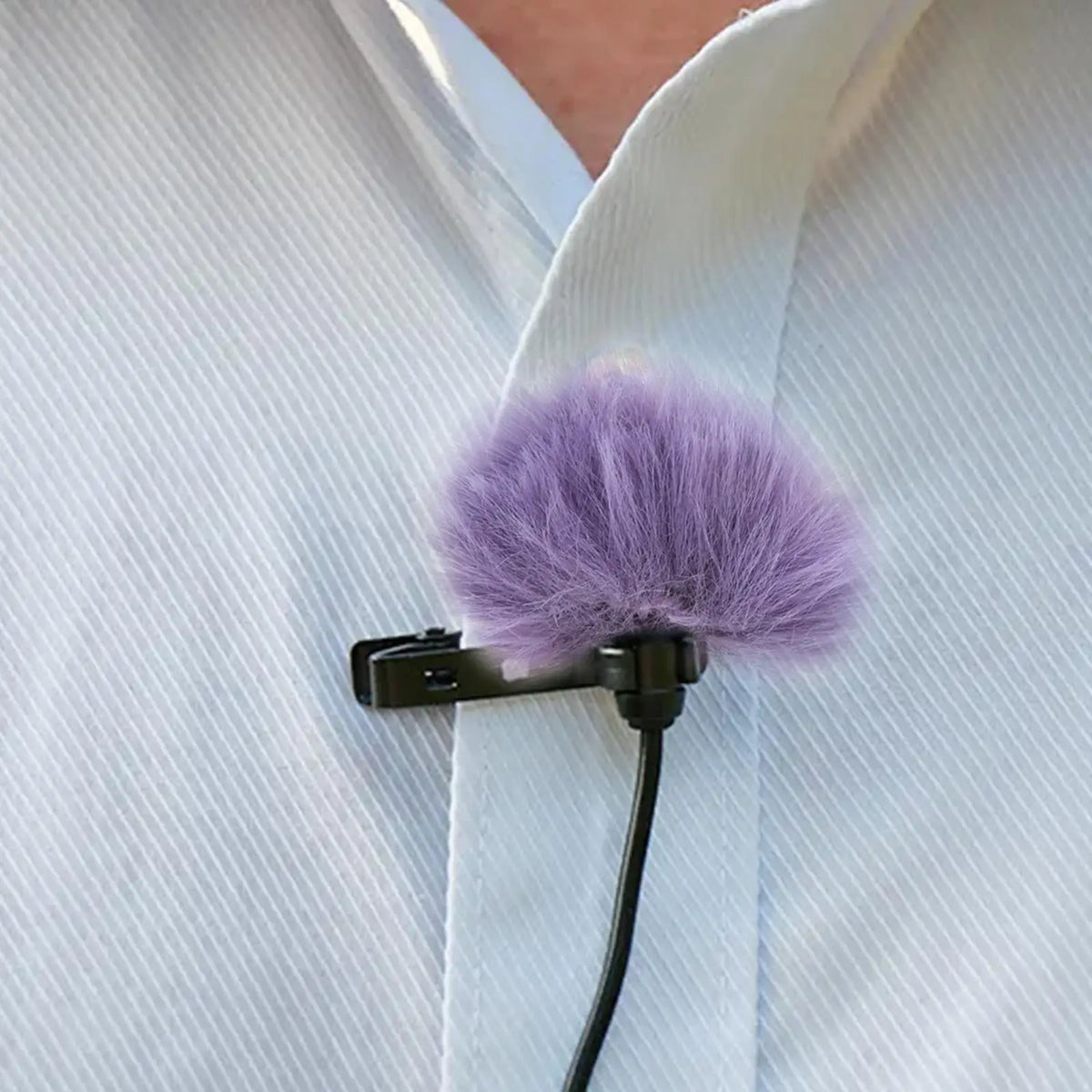 Lavalier Lapel Mic Wind Muff Wind Muff Outdoor Furry Windscreen