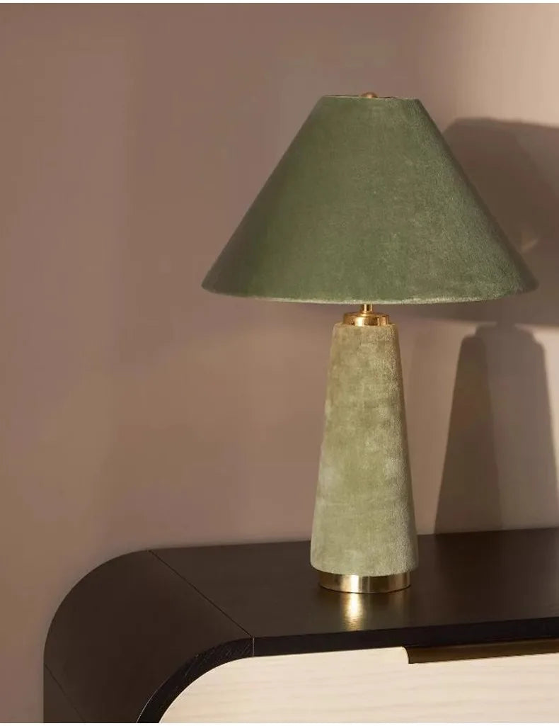 Atmosphere Cotton Velvet Fabric Art Decorative Floor Lamp LED E27 Modern Light Fixtures Villa Living Room Bedroom Study Bedside