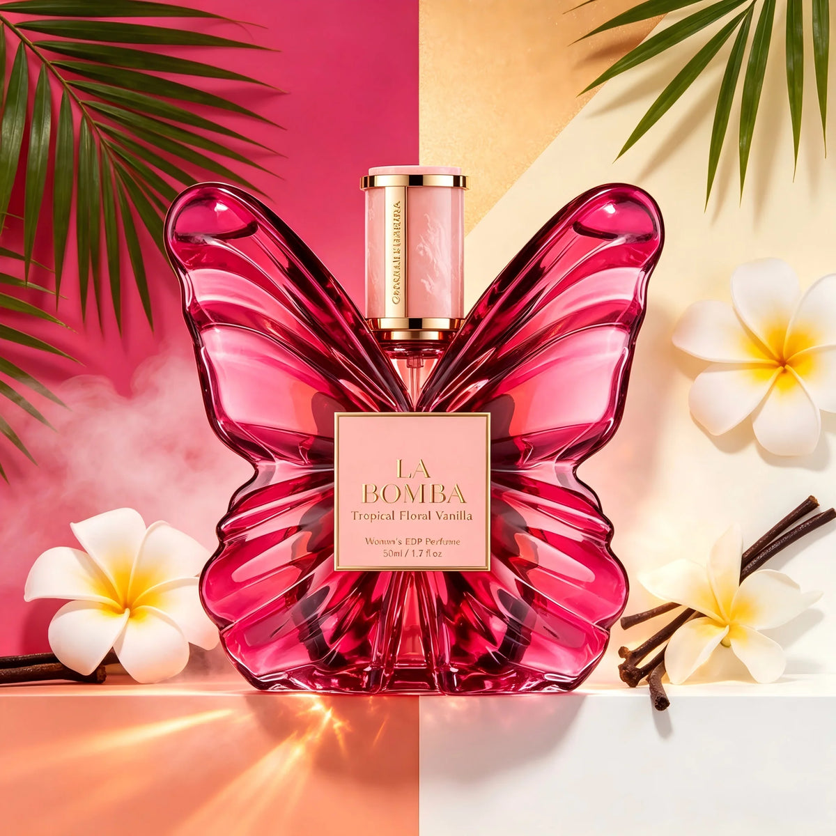 Carolina Herrera La Bomba EDP 50ml Women Exotic Tropical Floral Vanilla Perfume Long Lasting Luxury Fragrance Vibrant Feminine Signature Scent Wedding Season Summer Vacation Beach Holiday Graduation Date Night July 4th Soccer