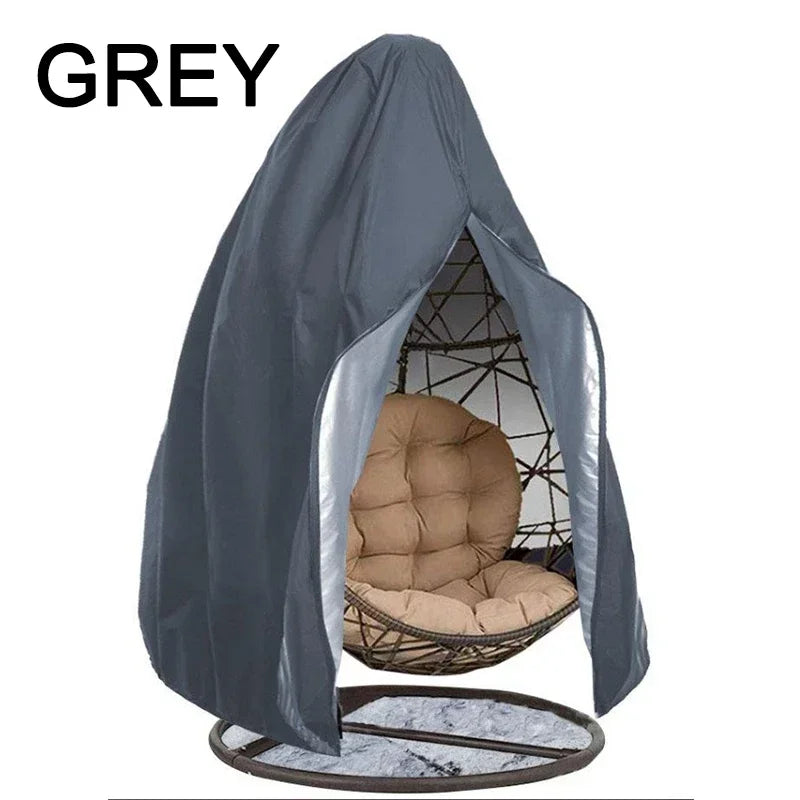 1pcs Home Chair Cover Anti-Dust Hanging Chair Cover Waterproof Protector Cover Hanging For Outdoor Swing Chair Hanging Slipcover