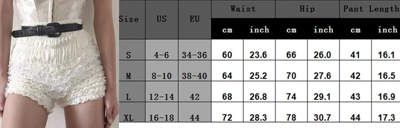 Coquette Y2K Fairy 00s Retro Kawaii Multi-layers Ruffles Bloomers Cutest Vintage Japanese Style Frill Lace Shorts Women Costume