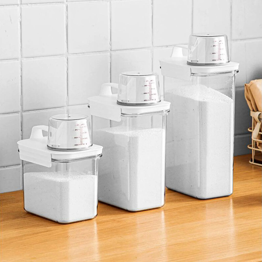 Kitchen Storage Food Organizer Wall Mounted Dry Food Cereal Dispenser Snack Grain Plastic Storage Container Box Rack for Home