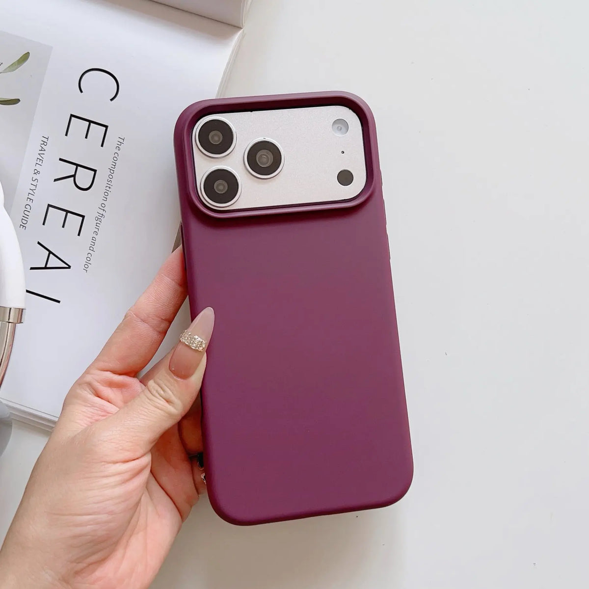 Shockproof Soft Liquid Silicone Phone Case For iPhone 18 17 Air 16 16E 15 14 13 12 11 Pro Max Plus Skin Feeling Protection Cover