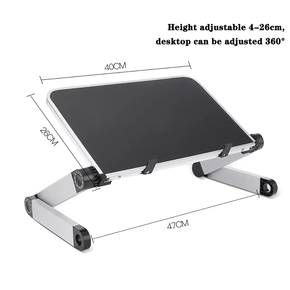 Foldable Laptop Stand Cooling Notebook Bracket Adjustable Ergonomic Laptop Support Base Holder Laptop Tablet Accessories Stands