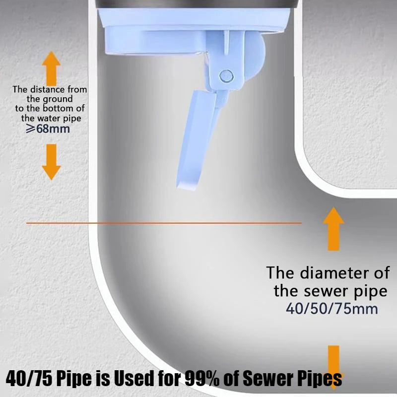 Sewer Anti-odor Anti-insect Floor Drain Bathroom Kitchen Anti-insect Cover Floor Drains Universal Drainage Hair Sink Strainer