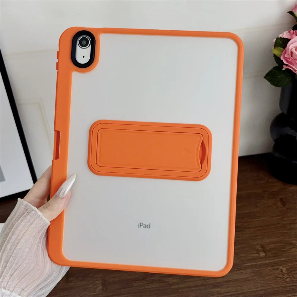 For iPad 12th A16 11th 10th 7th 8th 9th 10.2" 6th 5th 9.7" Air 4 5 Air 11 Pro11 Stand Case iPad Mini 7 6 5 4 Pencil Slot Cover