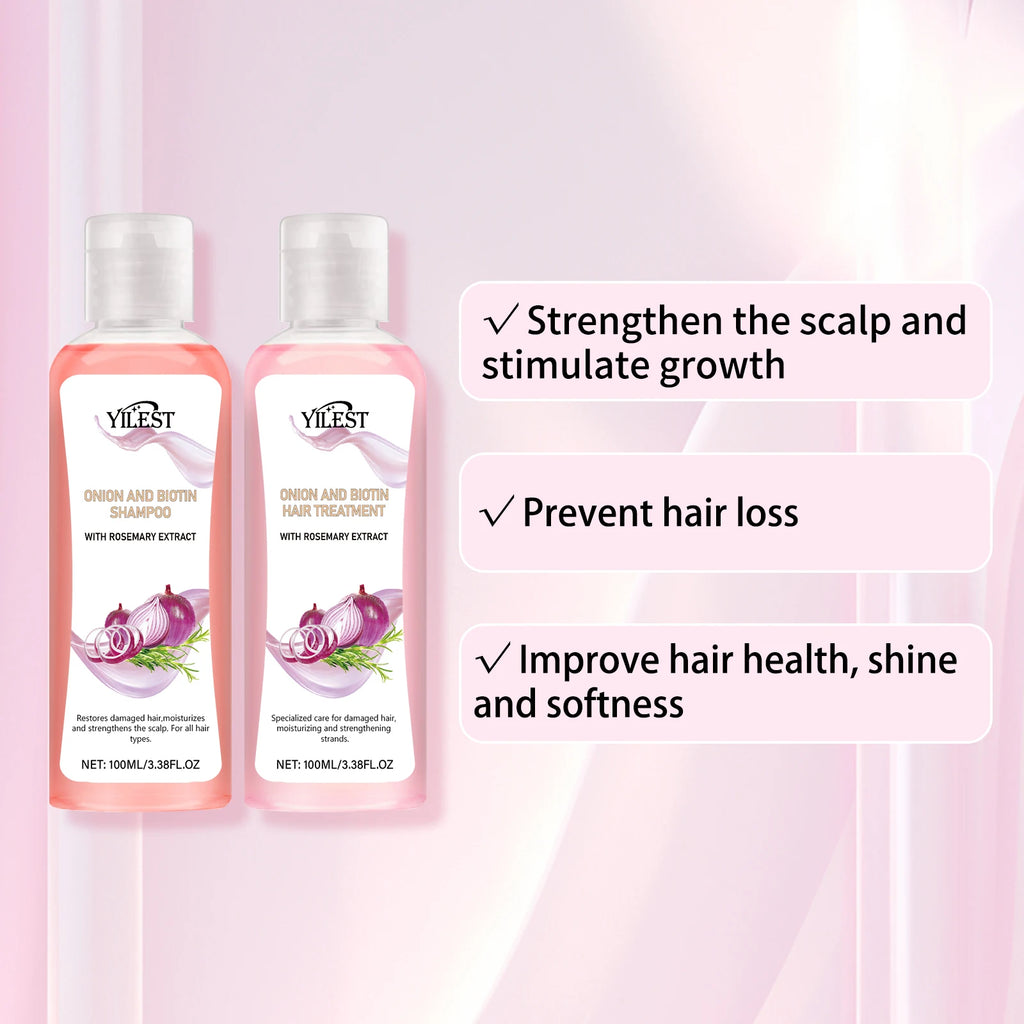 200ML Hair Shampoo Fast Hair Growth Rosemary Onion Hair Regrowth Shampoo Nourishing Anti Hair Loss Effective Hair Growth Product