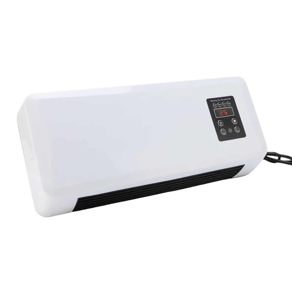 Wall Hanging Heater Cooler Space Saving Efficient Low Noise Wall Mounted Air Conditioner Portable Versatile for Bathroom