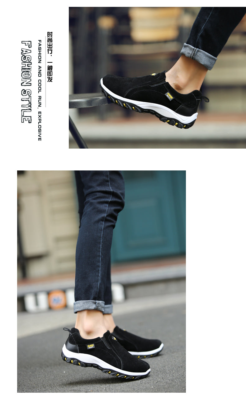 2023 New Casual Shoes Men's Sneakers Fashion Outdoor Walking Loafers Comfortable Shoes Men's Shoes Lightweight Plus Size 50