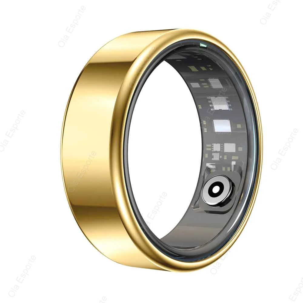 2026 New Smart Ring Men Women, Heart Rate Blood Oxygen and Sleep Monitor Smartring IP68 & 5ATM Waterproof, Multi-sport Ring R11C