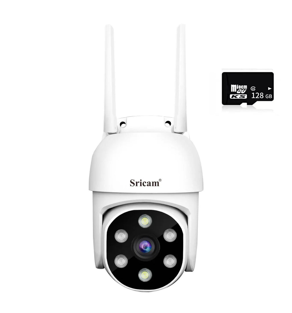 Sricam SP030 1080P Mini Security IP Camera Outdoor Video Surveillance Onvif Mobile Email Alarm Push PTZ Rotation Bullet CCTV Cam