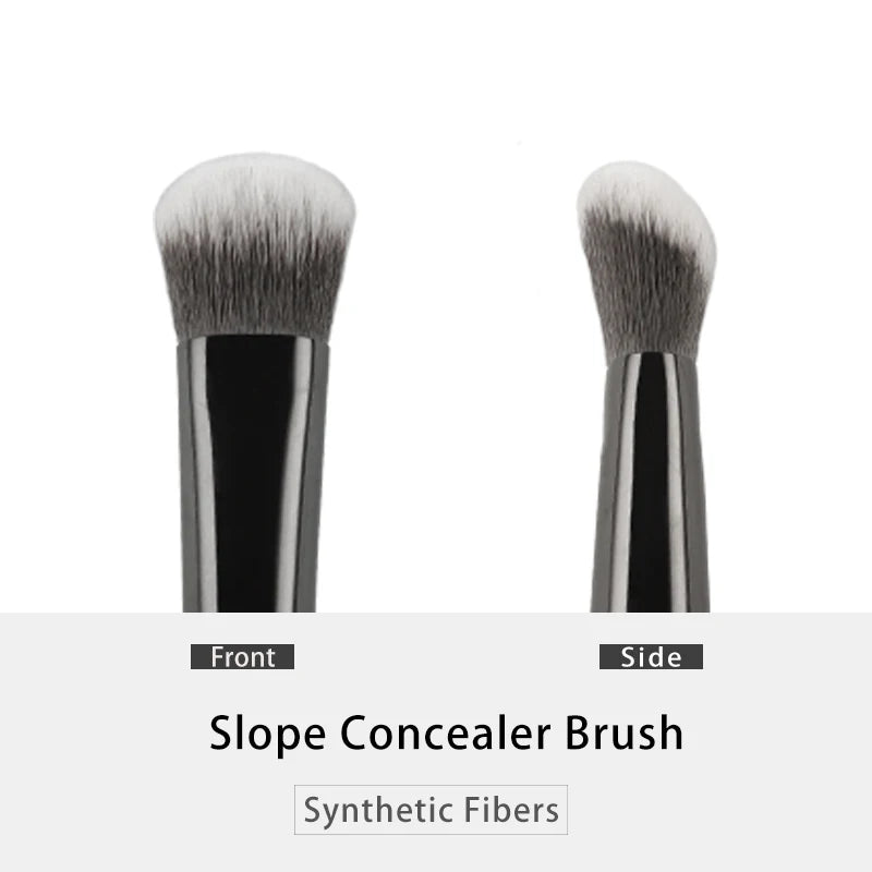 Kat Von D- Makeup Brush 35 Concealer Brush Soft Fiber Hair Elegant Black Handle Brand Makeup Brushes for Woman