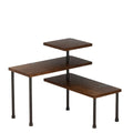 Countertop Organizer Organization 3 Tier Moveable Corner Shelf Organizer for Kitchen Bathroom Spice Rack Coffee Area