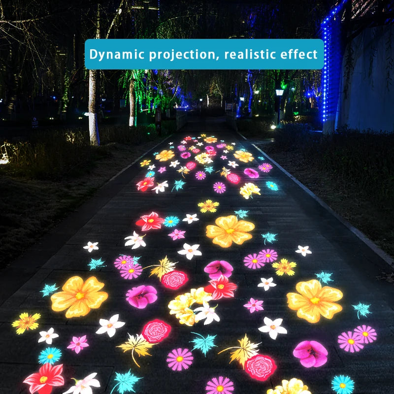 Outdoor Park Dynamic Special Effects Projection Lights Energy Efficient Durable Lighting for Enhanced Aesthetic Appeal