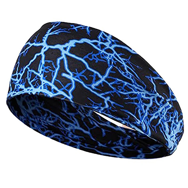 【X】1PCS Fitness Sweating Guide and Anti Sweating Band Running Headband Sports Sweating Absorbing Headband Hair Band
