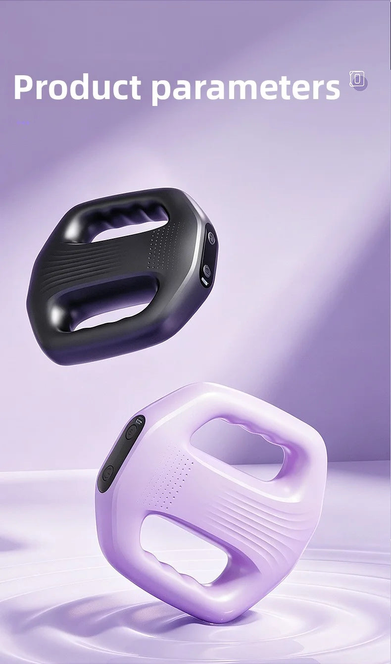 Lazy person's fascia ring fat-burning machine for belly, waist and leg slimming and body beautifying, fat-burning massage device
