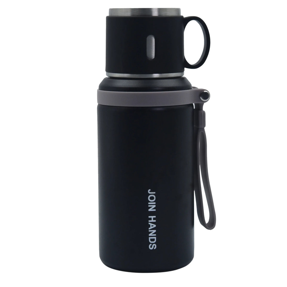 Premium Travel Coffee Mug Stainless Steel Double-Wall Leak-Proof 600ml Thermos Bottle for Office Business Style Tea & Coffee