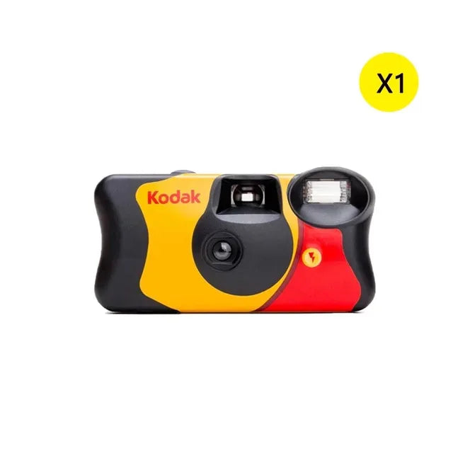 Kodak FunSaver Single Use Camera Classic  27 Sheets 39 Sheets With Flash Original 1-5 Pcs Disposable Point-and-Point Film Camera
