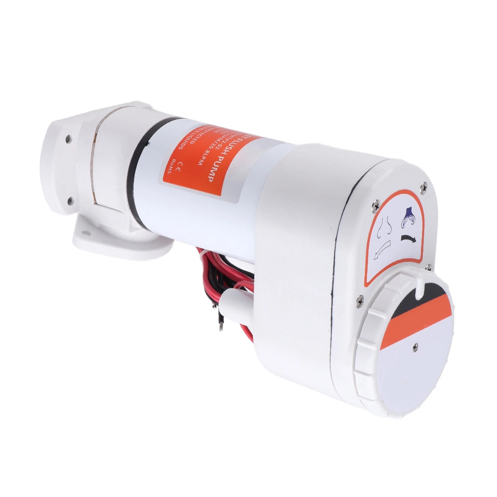 Boat Toilet Converstion Pump Self Priming High Efficiency Marine Electric Toilet Pump Long Durability Anti Backflow for Yacht