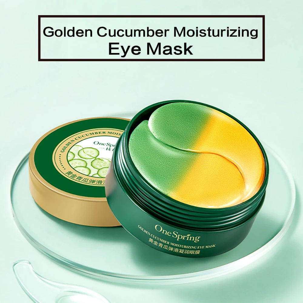 60 Pieces (30 Pairs) of Hydrating Eye Masks, Nourishing and Moisturizing the Skin Around the Eyes, Making the Skin Around the Eyes Smooth and Soft, Exquisite Eye Masks with a Two-Tone Design