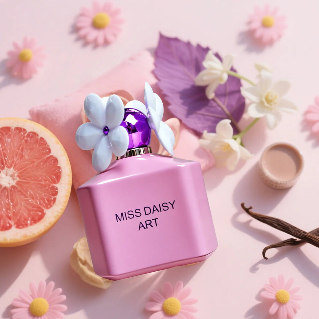 Daisy Eau De Toilette for Women - Classic Floral & Fruity Fragrance - Violet Leaf, Grapefruit & Vanilla - Long-lasting Fragrance