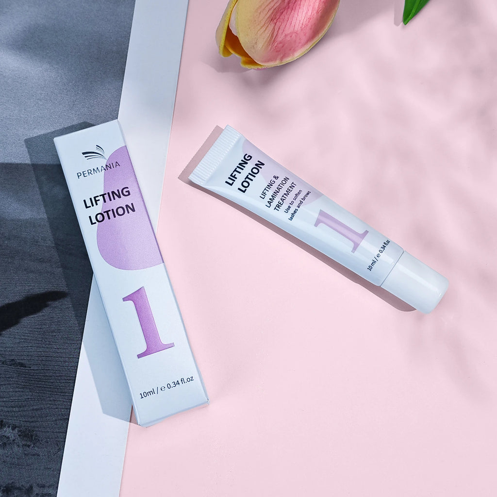 PERMANIA Eyebrows Lift Lotion Single Bottle Brow Lamination Perm Cream 1#2#3 Lotion Emulsion Eyelash Lifting Makeup Tool